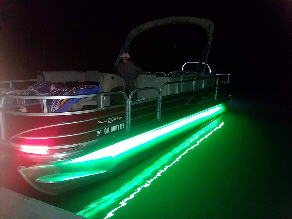 Neon Green LED Under Glow Boat Lighting DIY Kit Q624