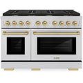 48 6.7 cu. ft. Double Oven Gas Range Stainless Steel W654591