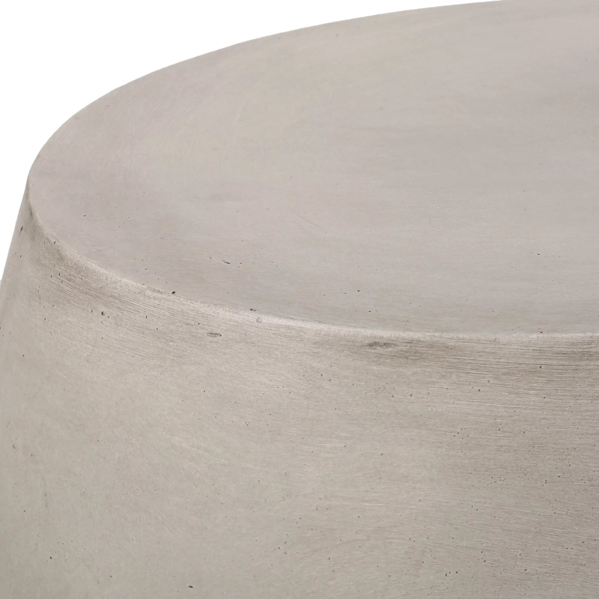 Light Gray Concrete Side Table J213