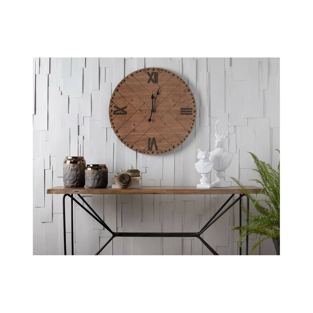 Brown Wood Accent Piece P7067