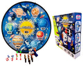 Wall Hanging Dart Game Set with Foam Bullets, Plastic Darts, Belvor Balls and 1 Compact Gun S331