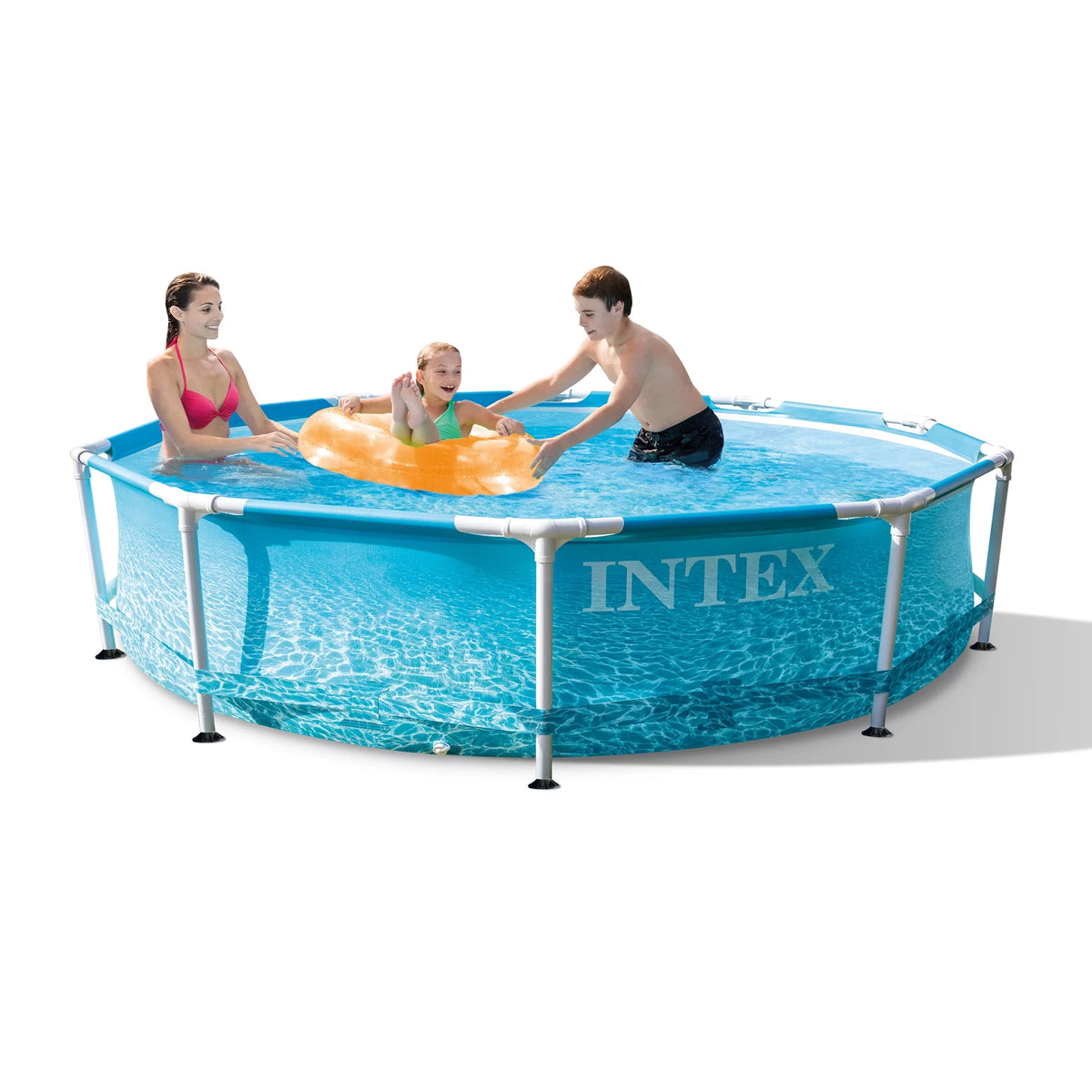 10' X 30 Metal Frame Swimming Pool with Filter Pump K72667