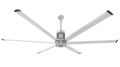 Brushed Aluminum Ceiling Fan W122