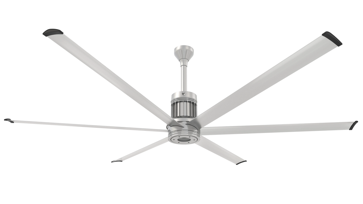 Brushed Aluminum Ceiling Fan W122