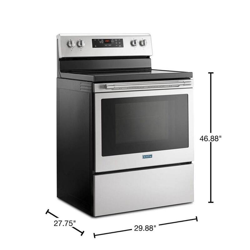 5.3 cu. ft. Electric Range Stainless Steel T12189