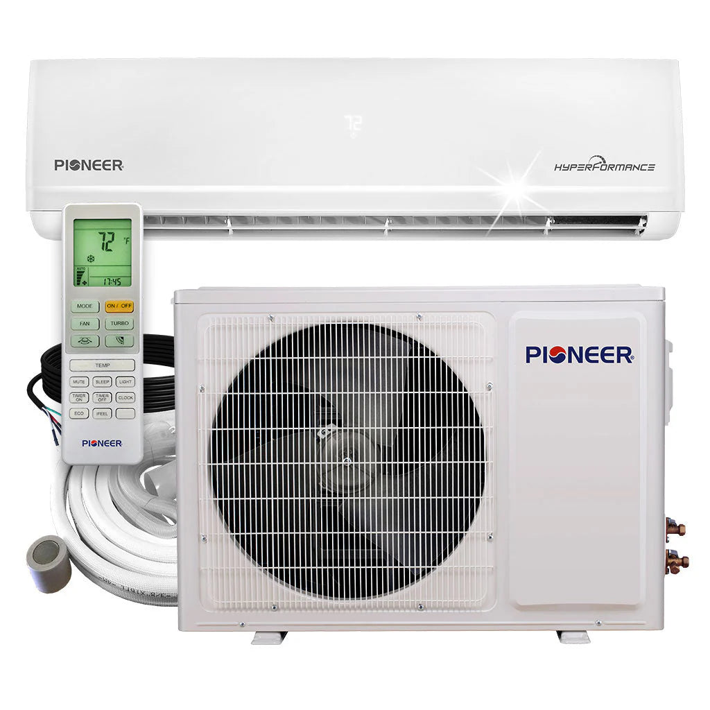 24K BTU Ductless Mini Split Heat Pump Complete System H42449
