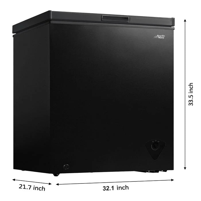 7 Cu ft Black Chest Freezer M13818