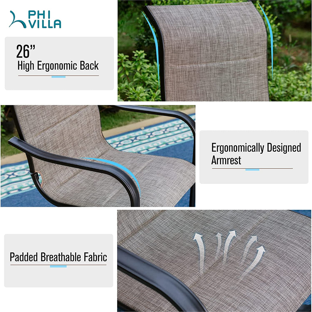 7 Pcs Outdoor Dining Table and Chairs M210054