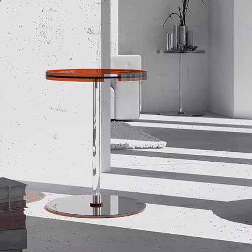 Black Acrylic Side Table W28088