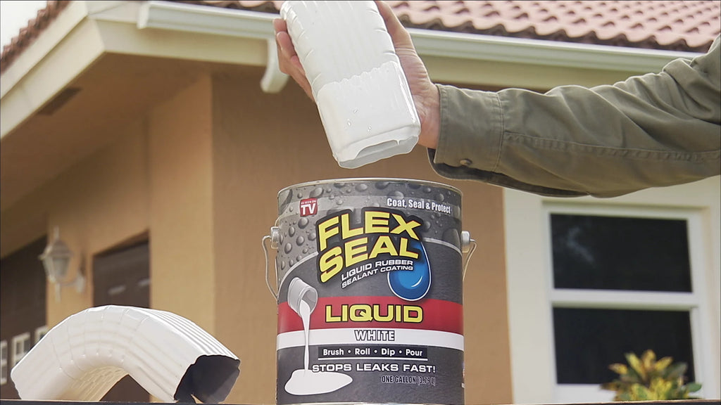 White 32 oz Liquid Rubber Sealant Coating U334