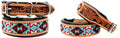 Cow Leather Adjustable Padded Dog Collar N3536