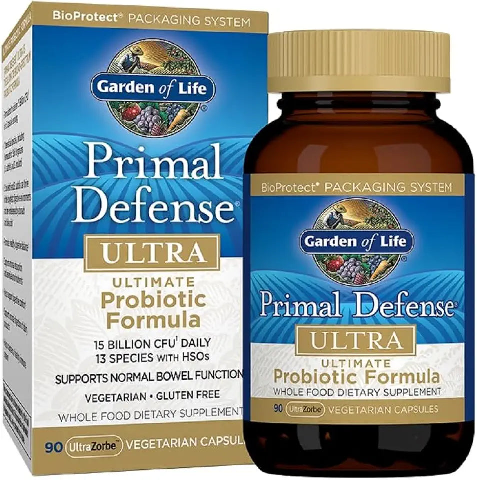 90 Capsules Vegetarian Gluten Free Probiotic H8842
