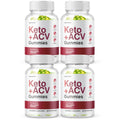 Apple Cider Vinegar Gummies 1000MG 4 Bottles J4094