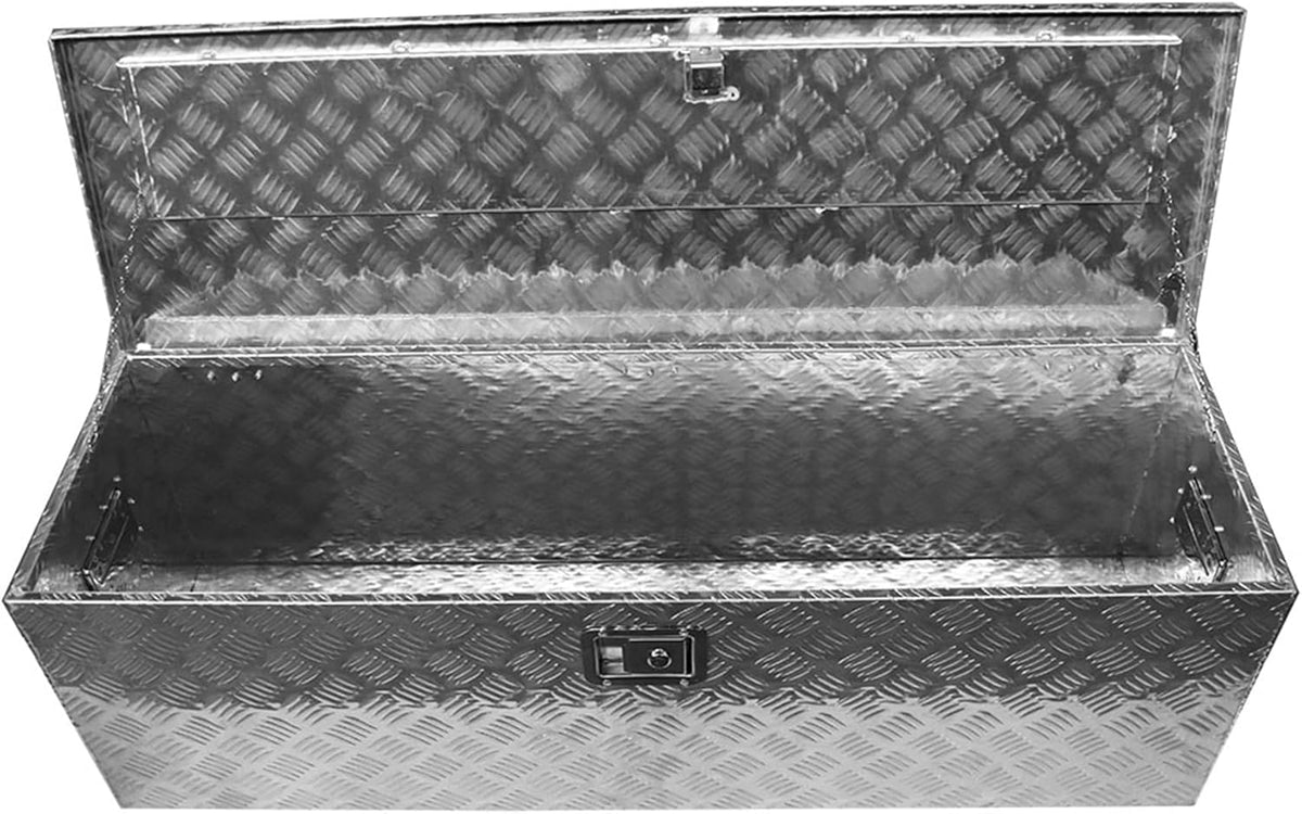 Aluminum Trailer Tongue Tool Box with Lock & Keys F463312