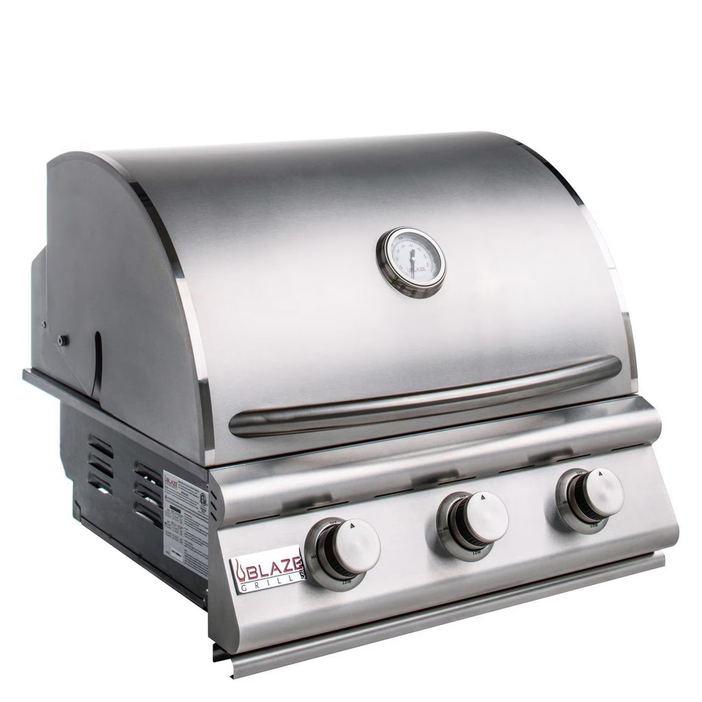3 Burner Built In Propane Gas Grill R587