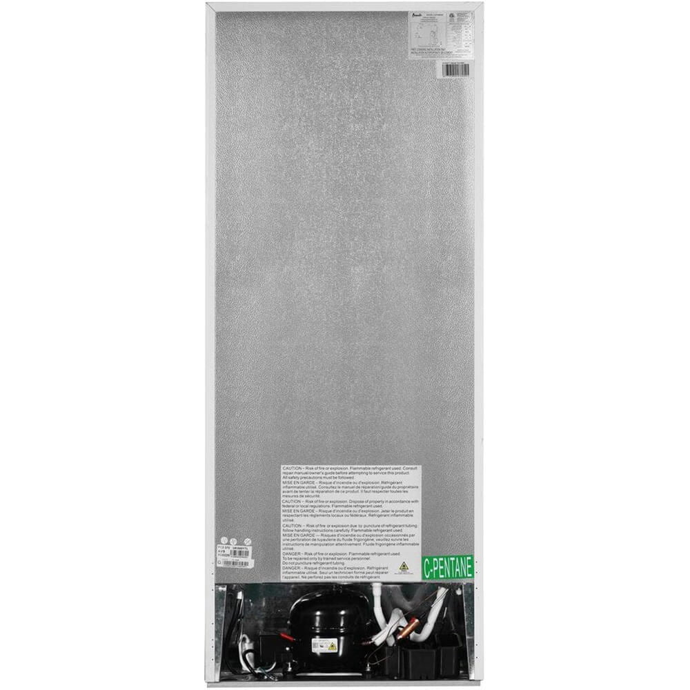 10 Cu. Ft. Stainless Steel Apartment Size Refrigerator E62949