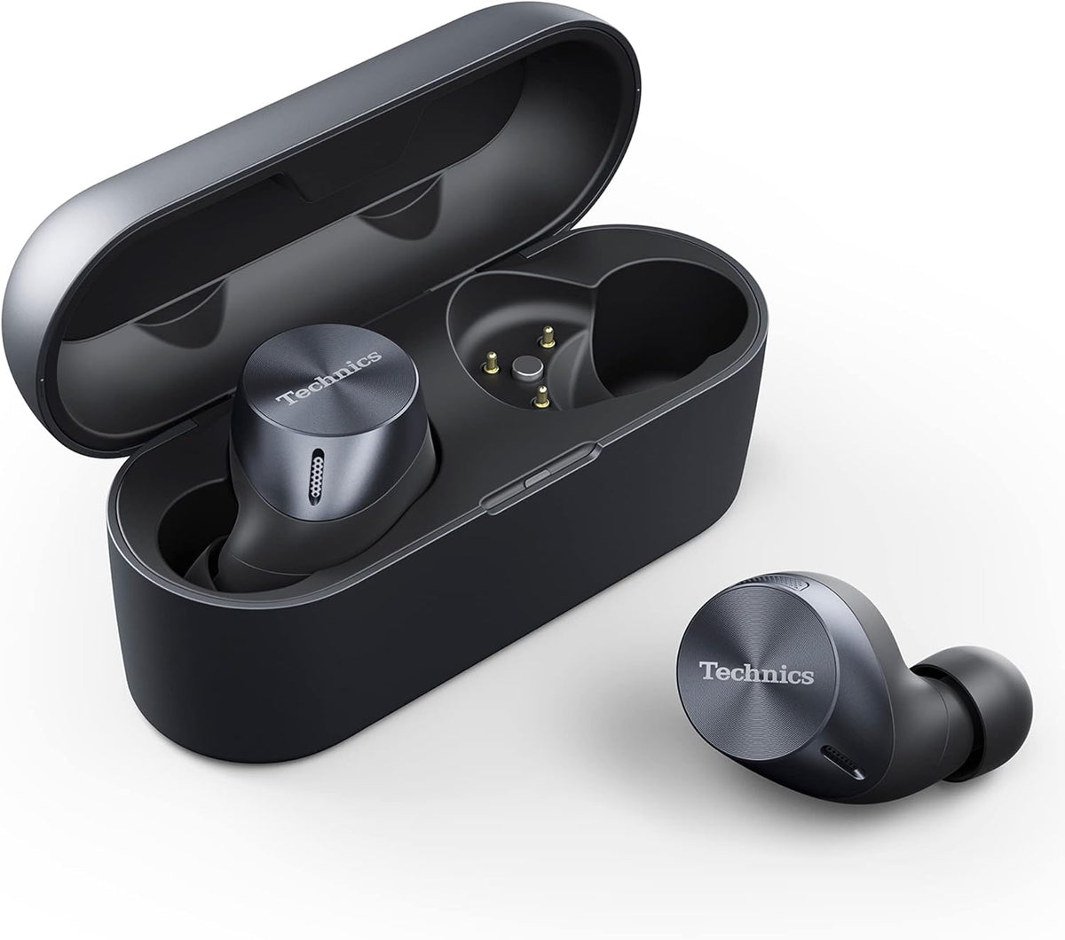 Black True Wireless Earbuds with Noise Cancelling E130853