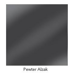 4x22 Pewter Cone with Satin Chrome Trim R498