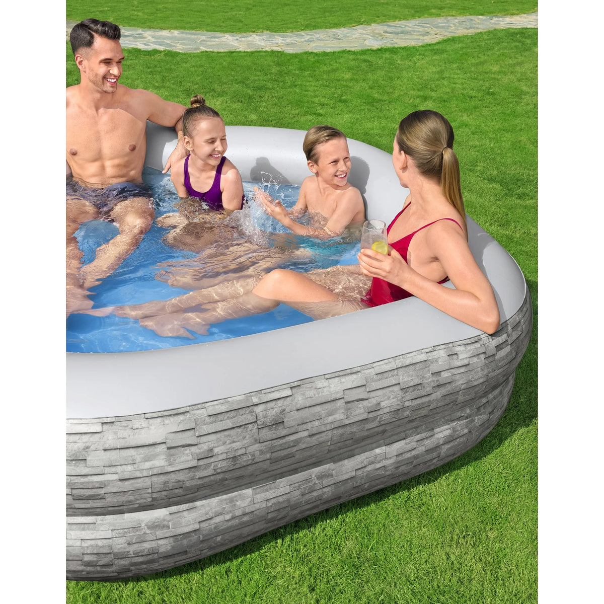Family Inflatable Kiddie Pool U881