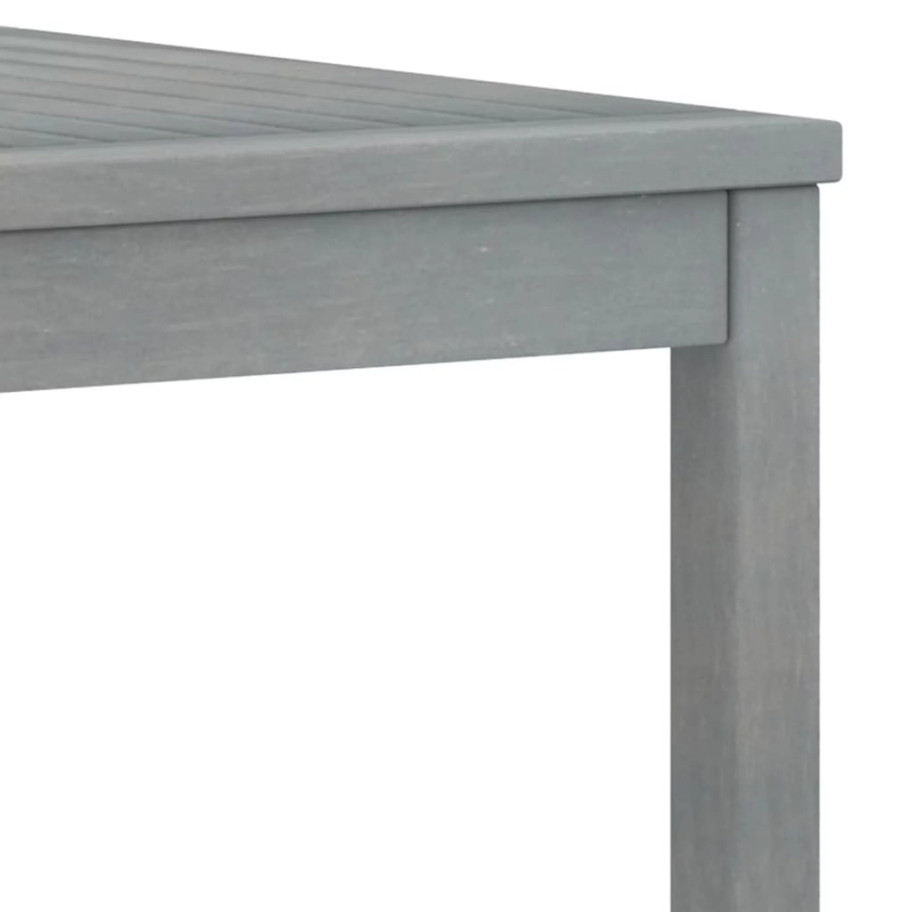 Gray Wooden Coffee Table 39.4 x 19.7 x 13 Inches B914541