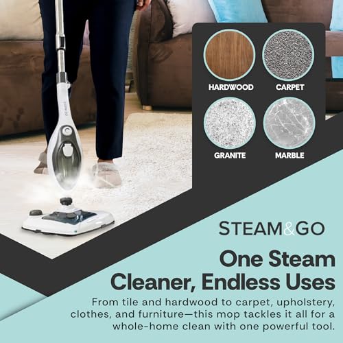 10-in-1 Steam Mop Handheld Steam Cleaner S940