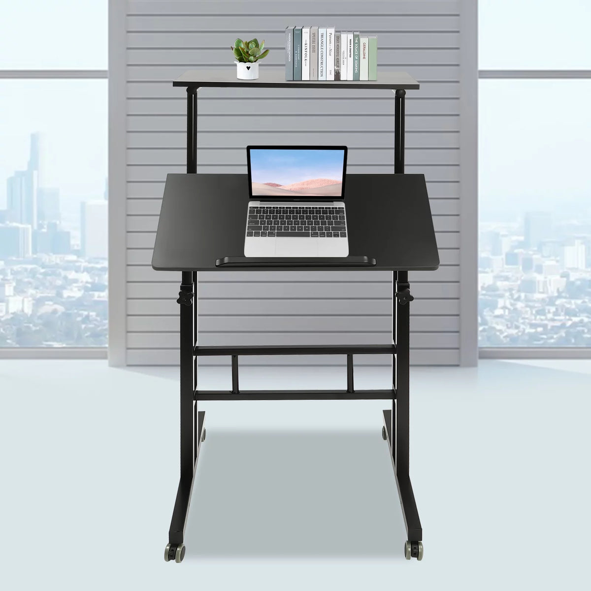 Adjustable Height Mobile Laptop Desk C7269