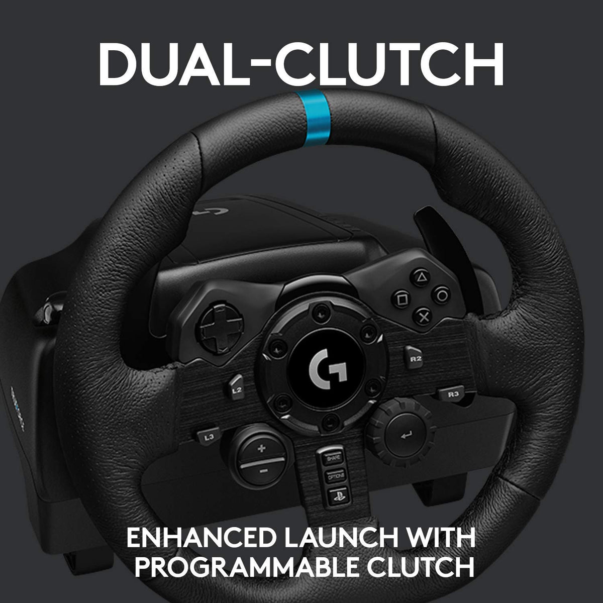 Racing Wheel and Pedals Sim Driving Wheel U171966