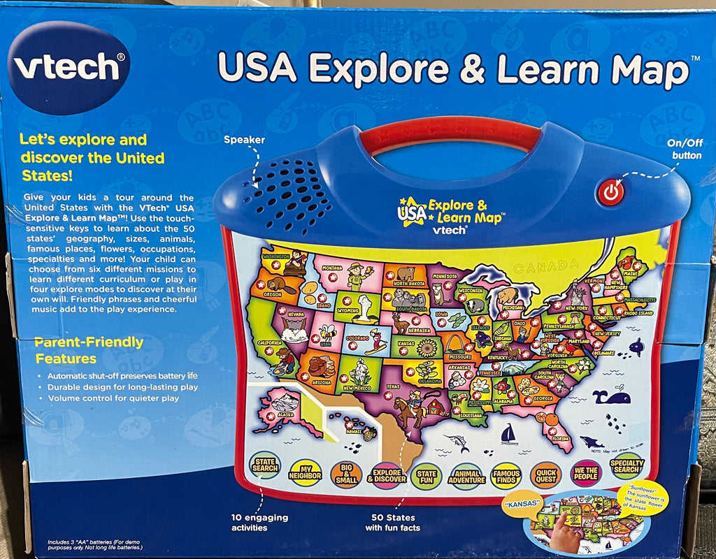 Interactive Map with Touch & Sound J608423