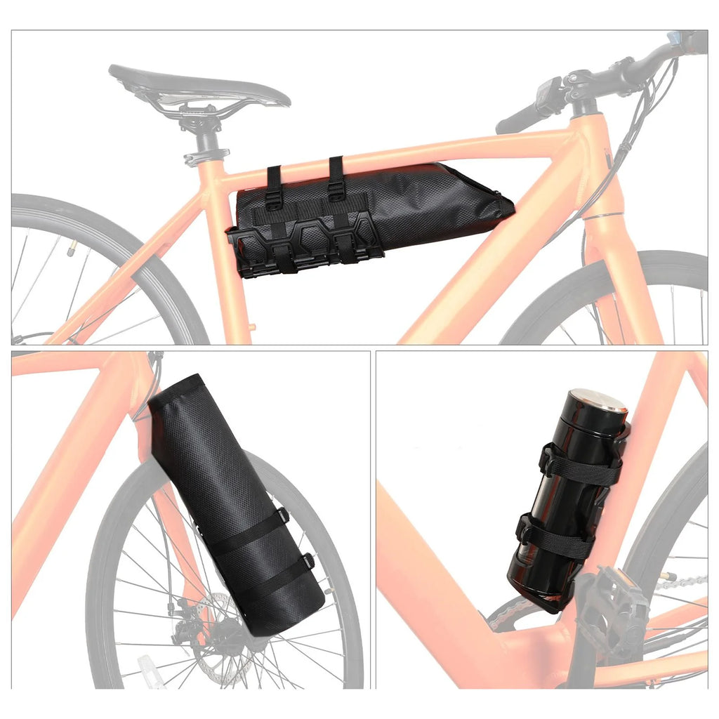 Waterproof Quick Release Bike Front Frame Bag with Mounting Bracket B4588