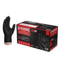 Black Nitrile Disposable Gloves, 6 Mil, Large, 100/Box M5107