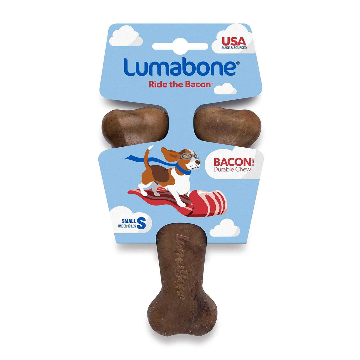 Bacon Dog Chew Toy Z744