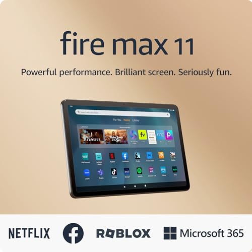 Gray 64 GB Fire Max 11 tablet N53185