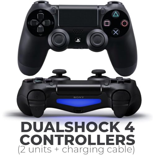 PlayStation 4 Slim 1TB Console Bundle with 2 Wireless Controllers N24880