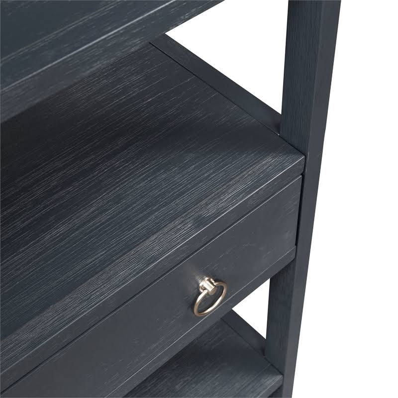 Midnight Accent Bookcase L2518