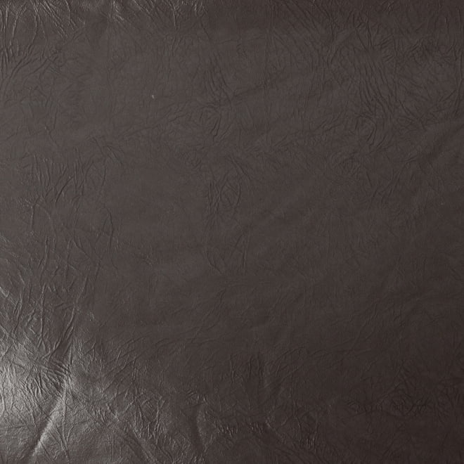 Dark Brown Faux Leather Stool Y683