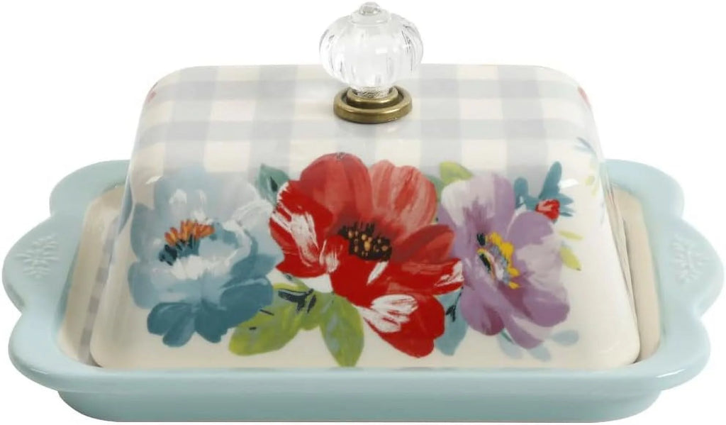 Ceramic Double Stick Butter Dish T97195