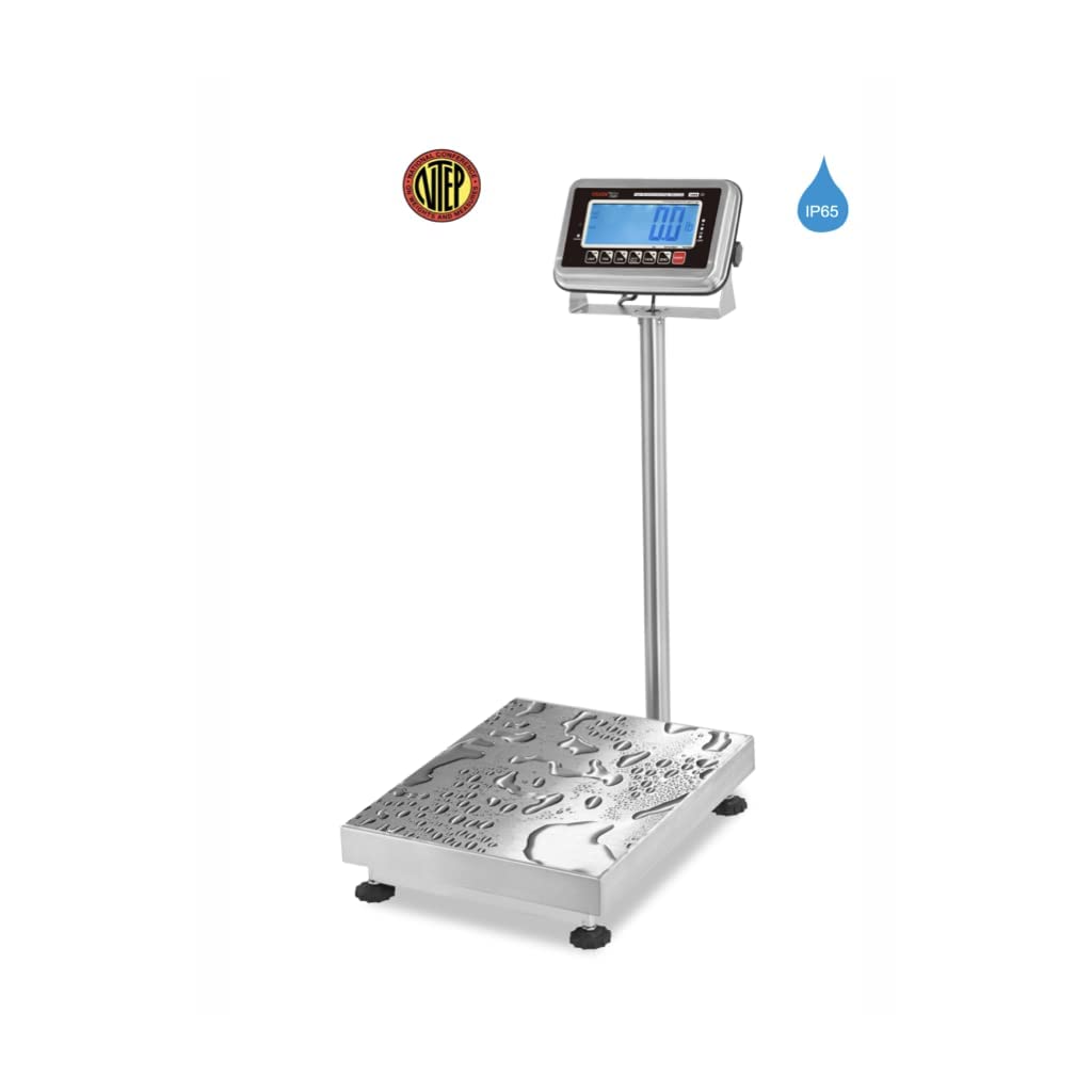 Washdown Stainless Steel Bench Scale, 500lb Capacity K16358