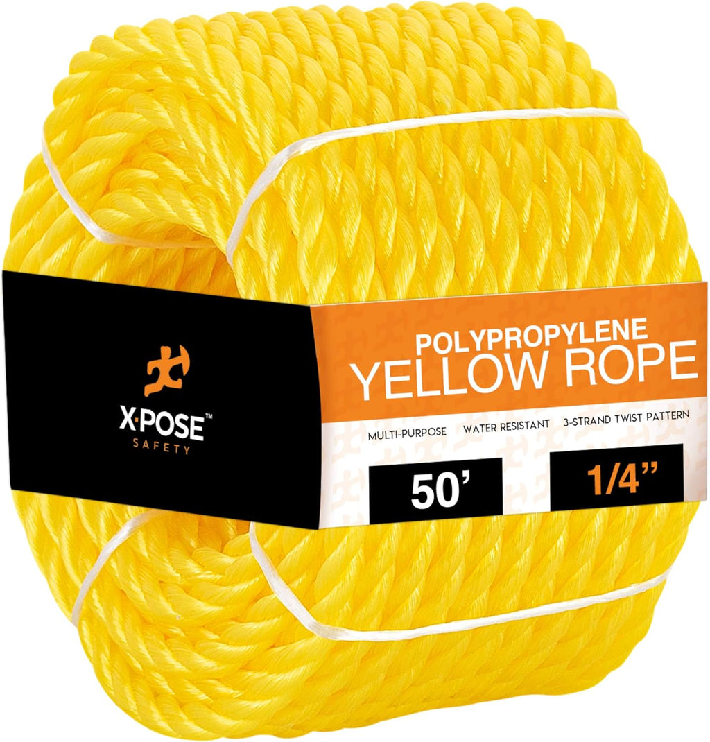 Yellow Floating Polypropylene Rope I86163