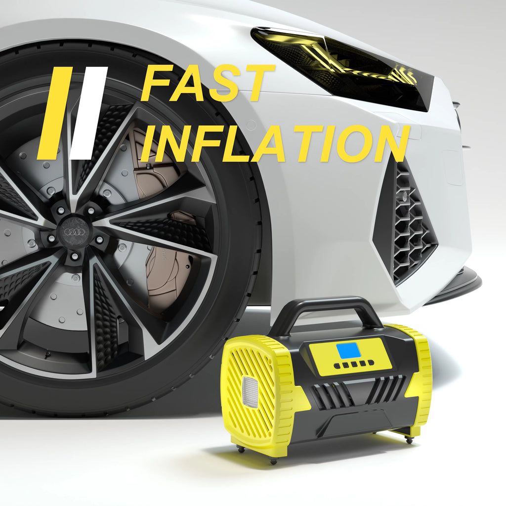 150Psi Portable Tire Inflator with Digital Pressure Gauge L26425