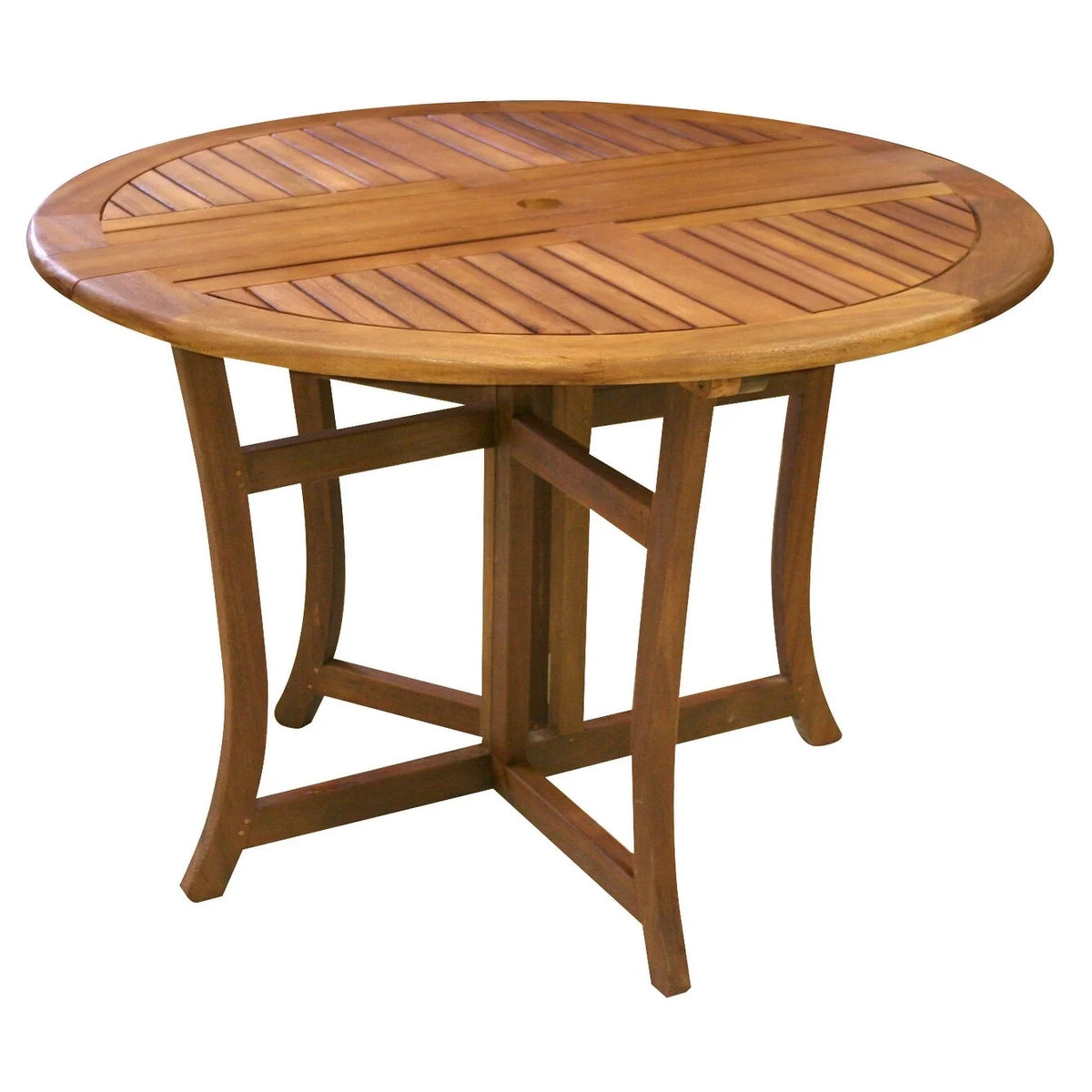 Round Folding Outdoor Dining Table 43 inches S64589