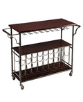 Black Wine-bar Cart T98734