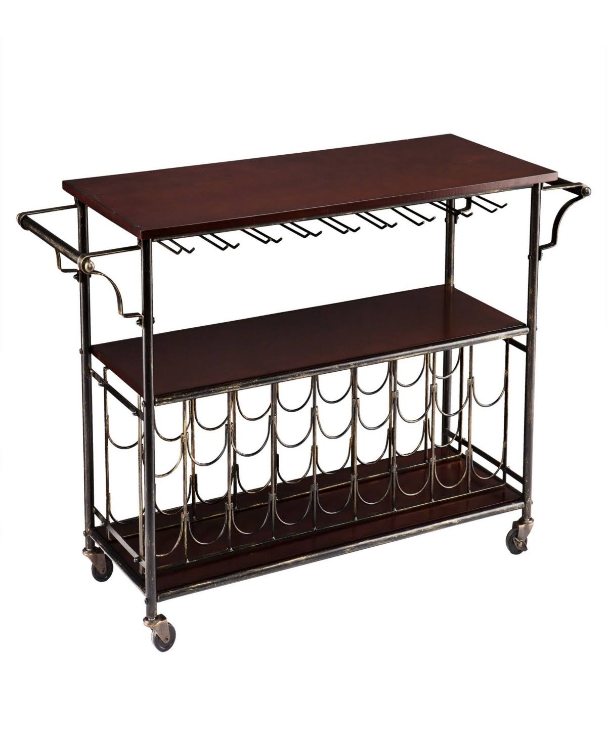 Black Wine-bar Cart T98734