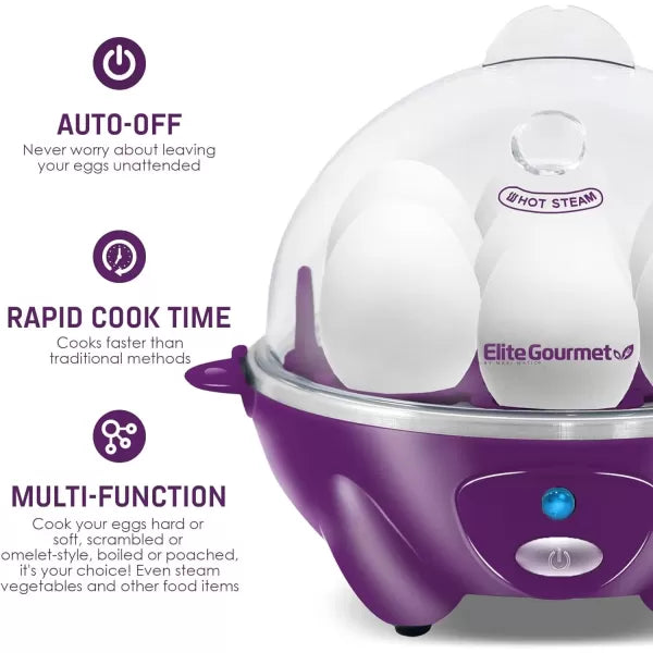 Electric 7 Egg Capacity Cooker T1625
