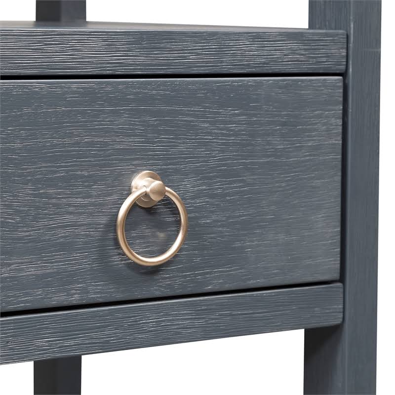 Midnight Accent Bookcase L2518