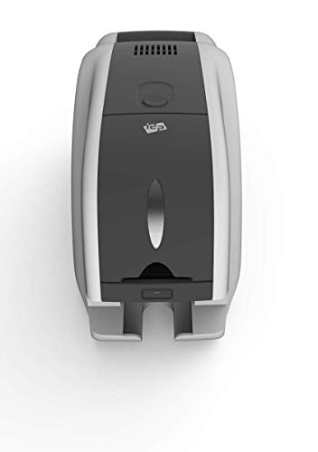 ID Card Printer Bundle with USB Camera, Color Ribbon, and PVC Cards V6872