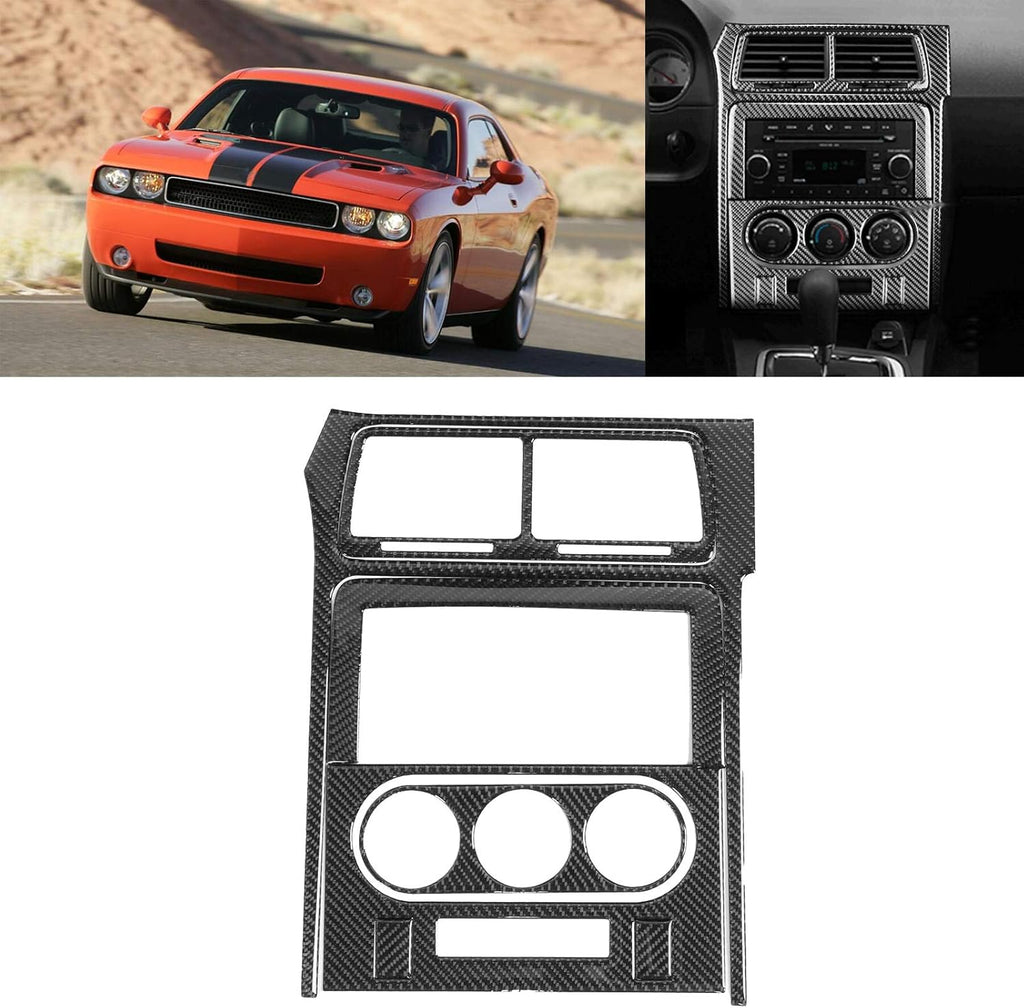 Carbon Fiber AC Control Panel Trim for Dodge Challenger G431329