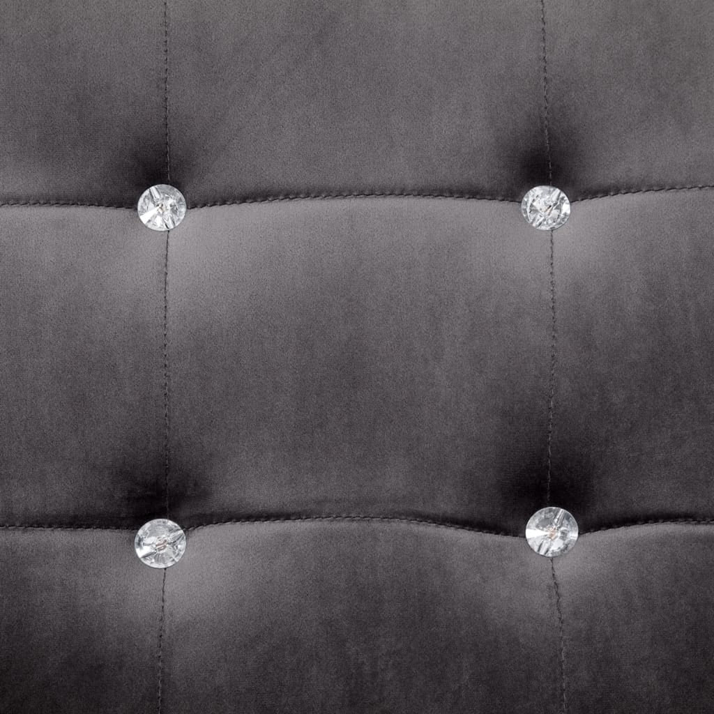 2-Seater Sofa Dark Gray T43368