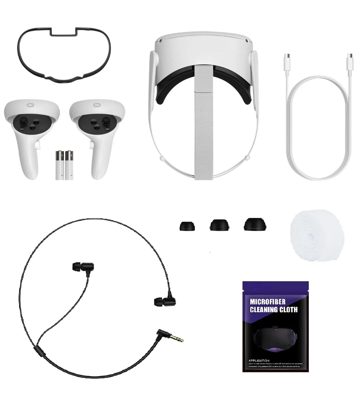 64GB White Virtual Reality Gaming Headset N126001