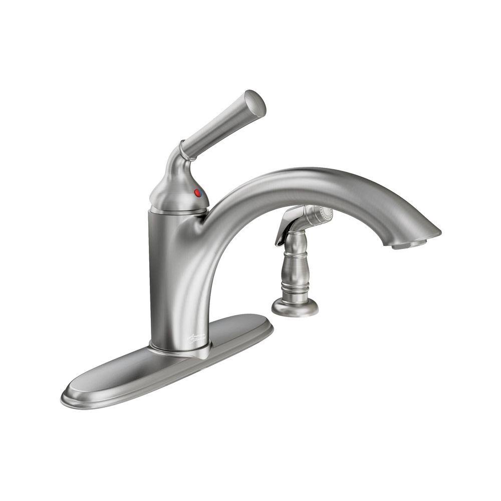 Single Handle Kitchen Faucet Stainless Steel S66433