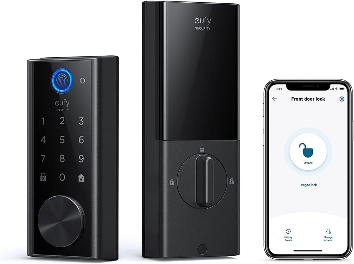 Smart Lock Touch & Wi-Fi Fingerprint Keyless Entry Door Lock X1756
